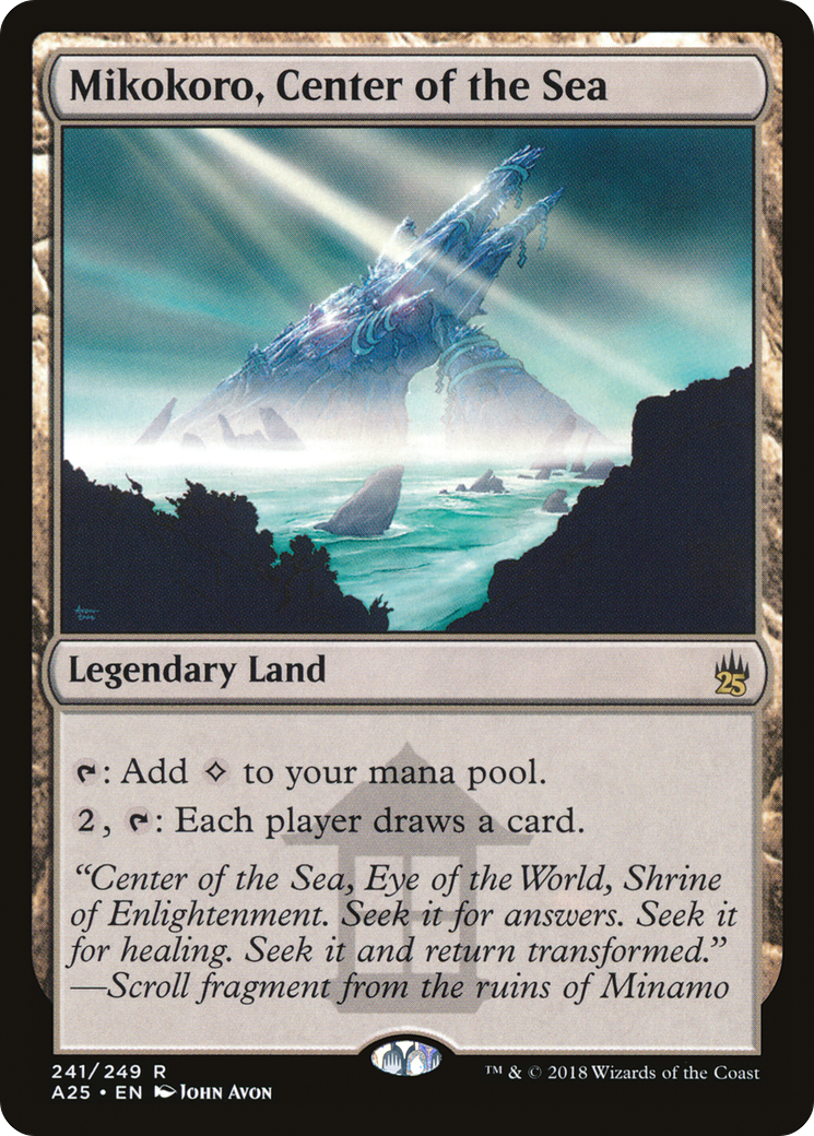 Image of Mikokoro, Center of the Sea (A25-241) - Masters 25 Foil