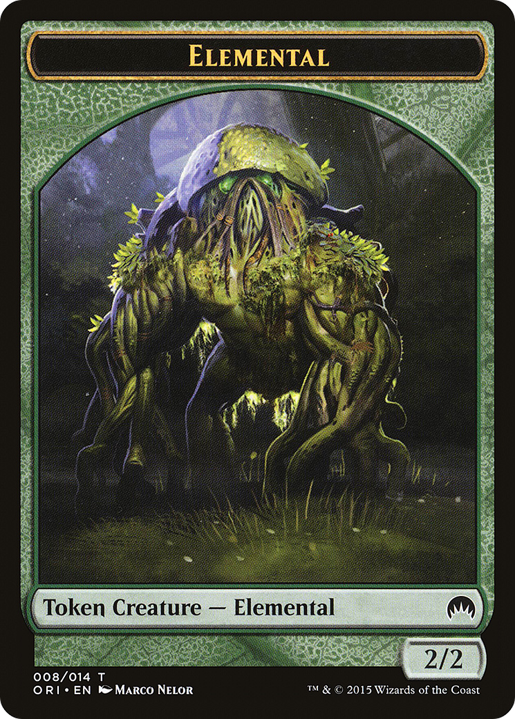 Image of Elemental Token (ORI-008) - Magic Origins Tokens