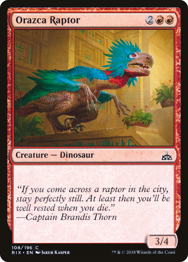 Image of Orazca Raptor (RIX-108) - Rivals of Ixalan