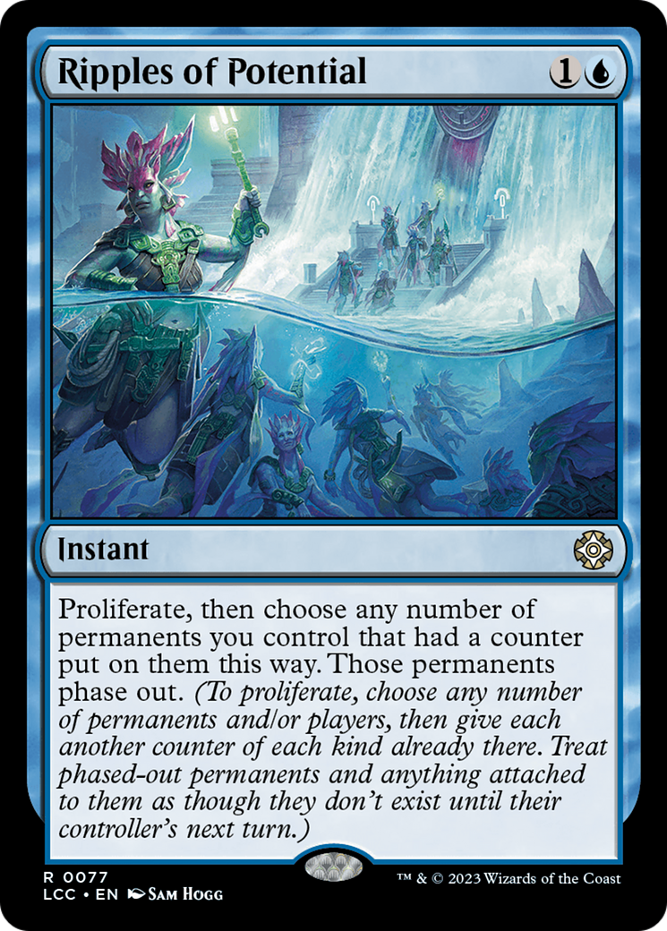 Image of Ripples of Potential (LCC-077) - The Lost Caverns of Ixalan Commander