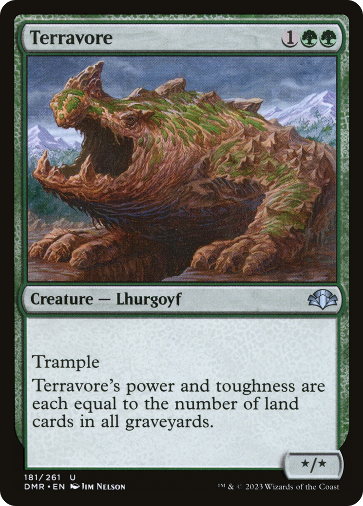 Image of Terravore (DMR-181) - Dominaria Remastered Foil