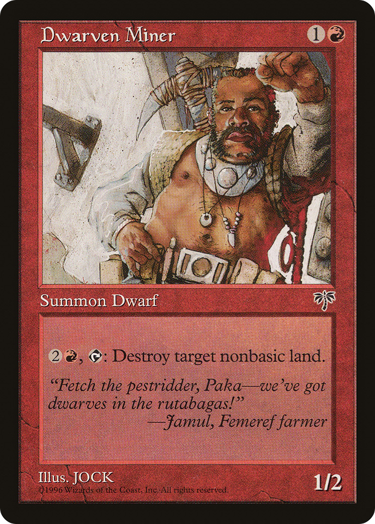 Image of Dwarven Miner (MIR-) - Mirage