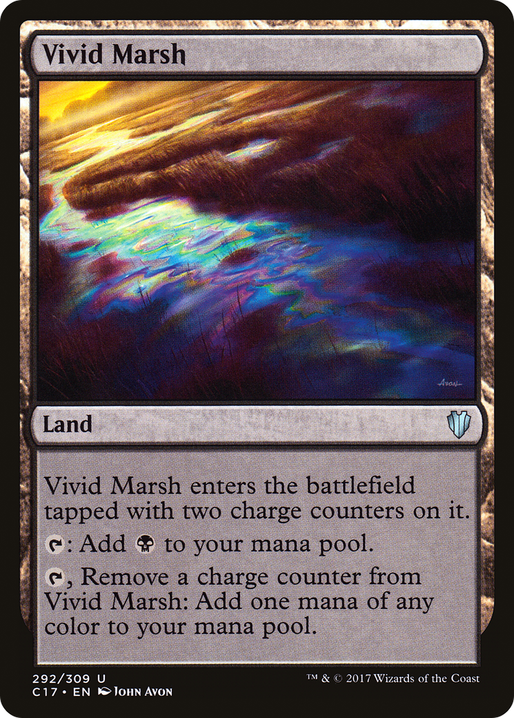 Image of Vivid Marsh (C17-292) - Commander 2017