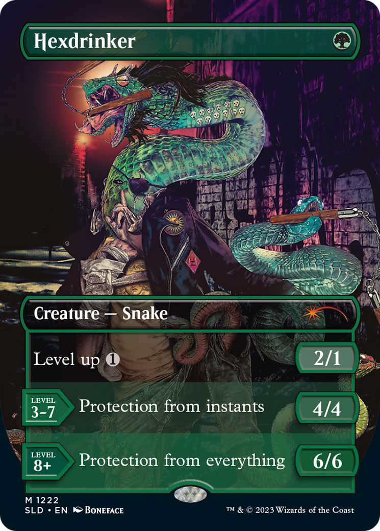 Image of Hexdrinker (SLD-1222) - Secret Lair Drop (Borderless) Foil