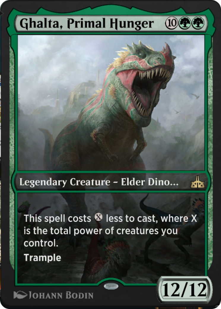 Image of Ghalta, Primal Hunger (PANA-007) - MTG Arena Promos