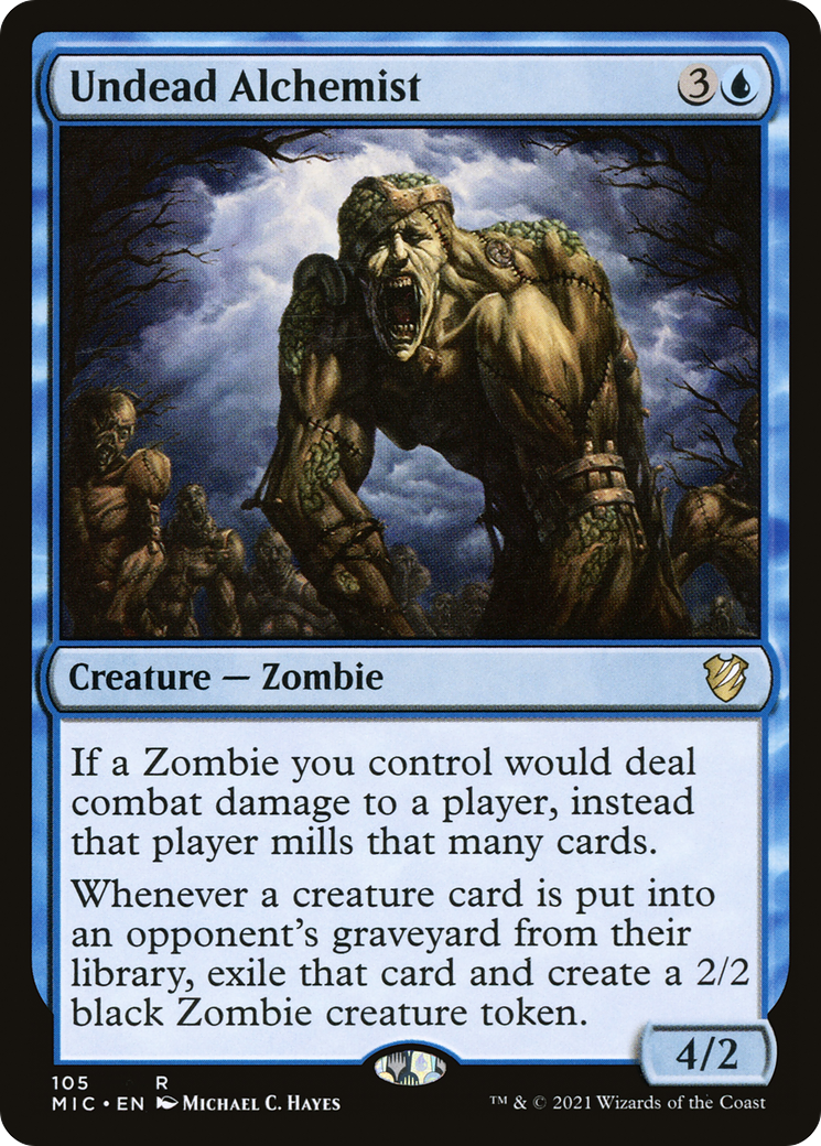 Image of Undead Alchemist (MIC-105) - Midnight Hunt Commander