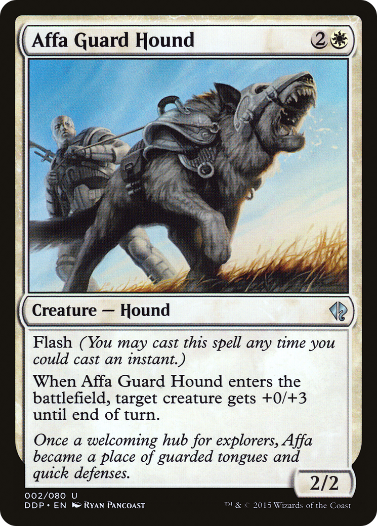 Image of Affa Guard Hound (DDP-002) - Duel Decks: Zendikar vs. Eldrazi