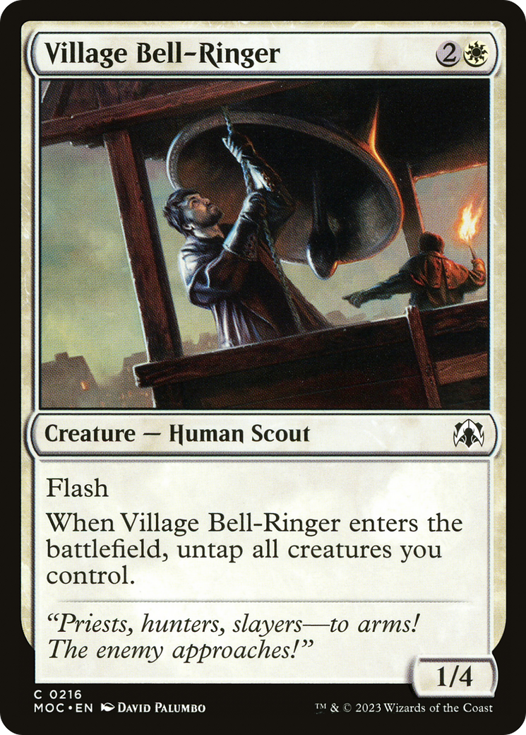 Image of Village Bell-Ringer (MOC-216) - March of the Machine Commander
