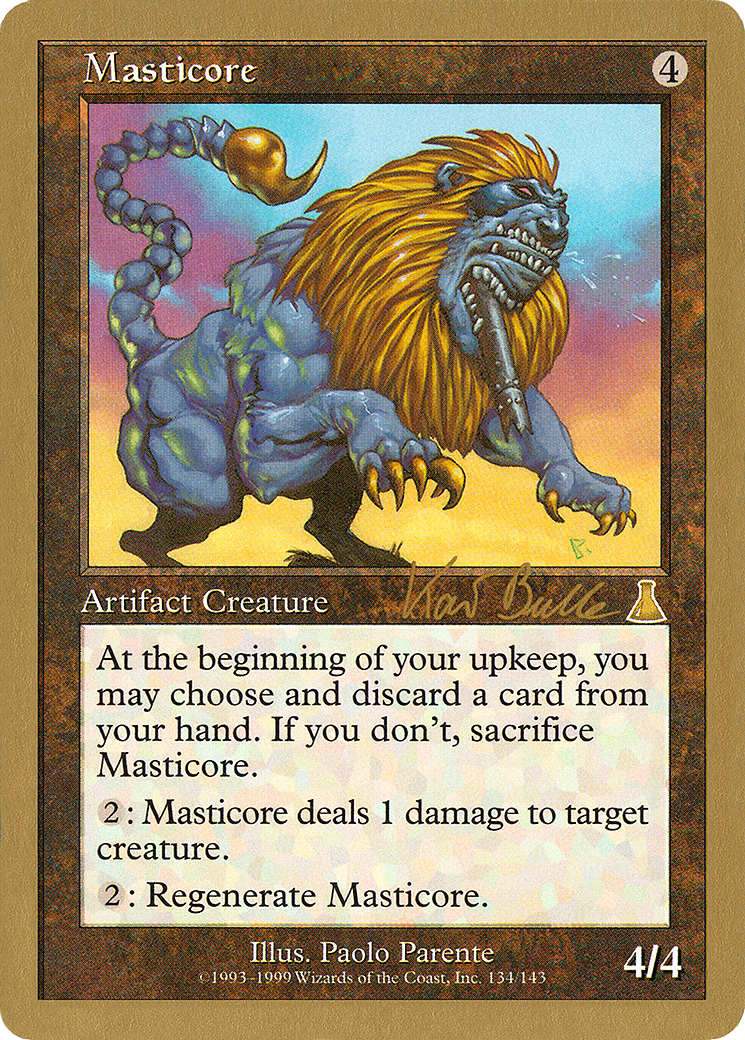 Image of Masticore - 1999 Kai Budde (UDS) (WCD-) - World Championship Decks 1999