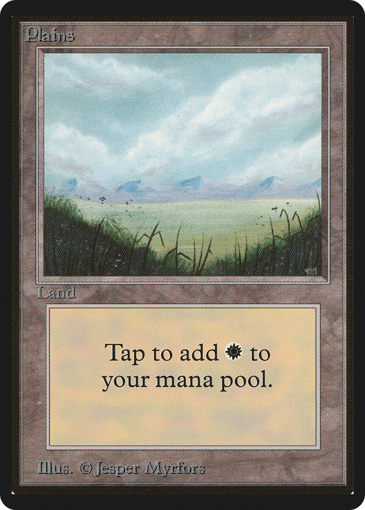 Image of Plains (A) (LEB-) - Limited Edition Beta