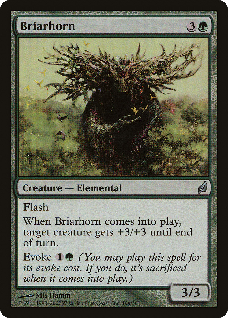 Image of Briarhorn (LRW-199) - Lorwyn Foil