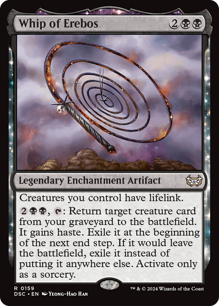 Image of Whip of Erebos (DSC-159) - Duskmourn: House of Horror Commander
