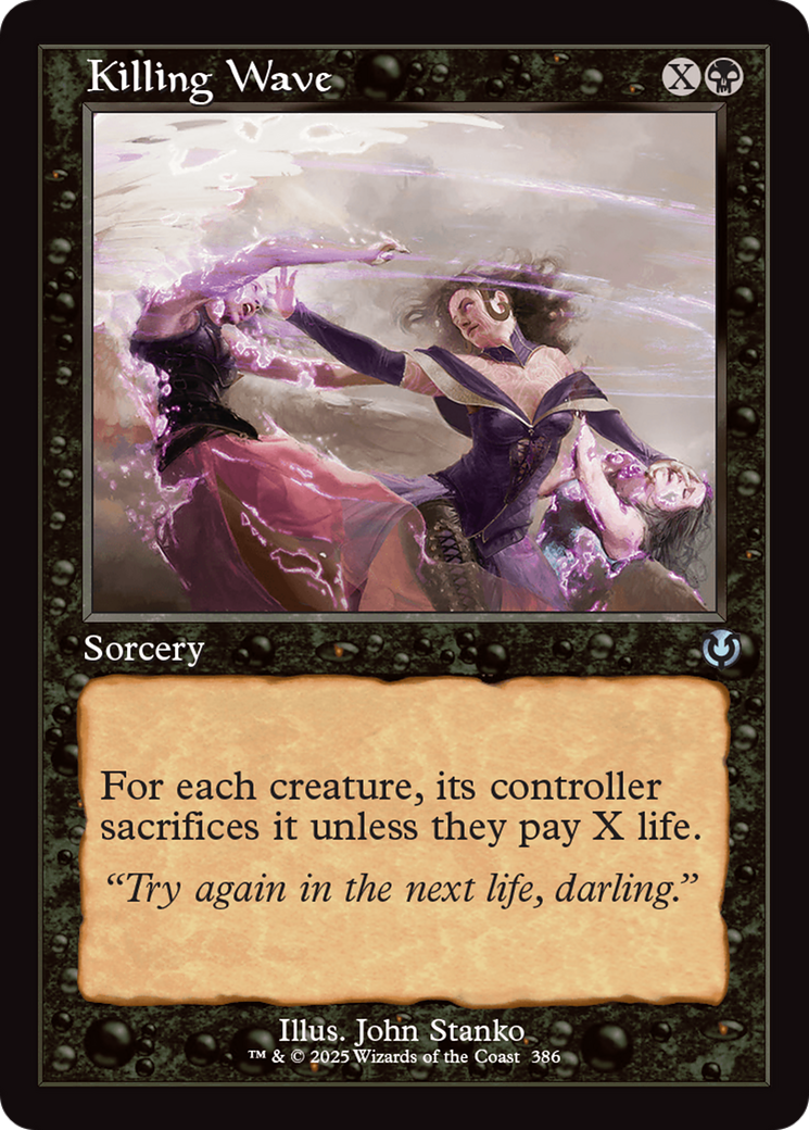 Image of Killing Wave (Retro Frame) (INR-386) - Innistrad Remastered Foil