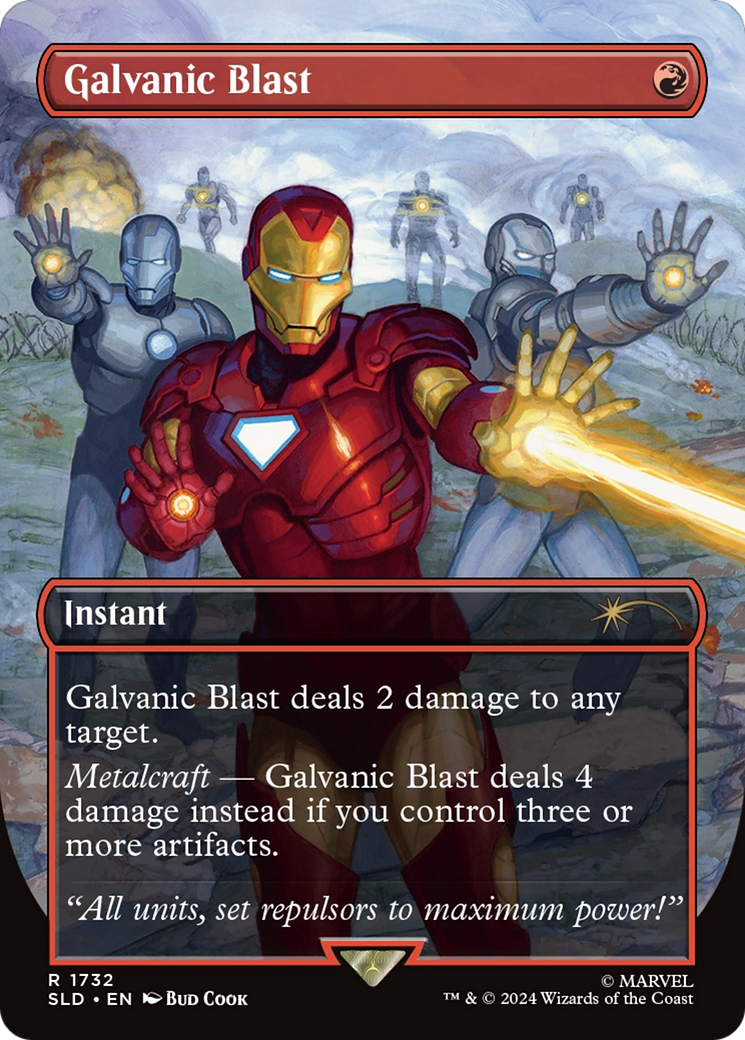 Image of Galvanic Blast (SLD-1732) - Secret Lair Drop (Borderless)