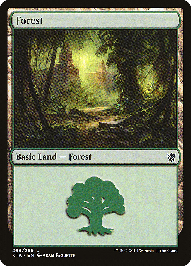 Image of Forest (269) (KTK-269) - Khans of Tarkir