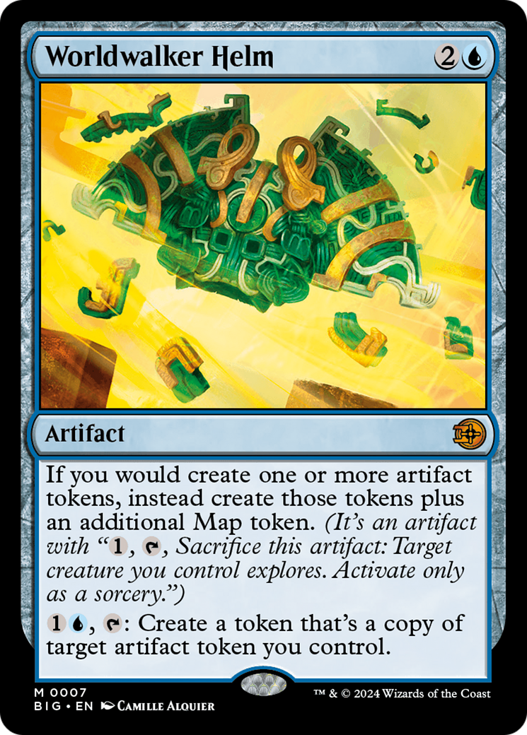 Image of Worldwalker Helm (BIG-007) - The Big Score Foil
