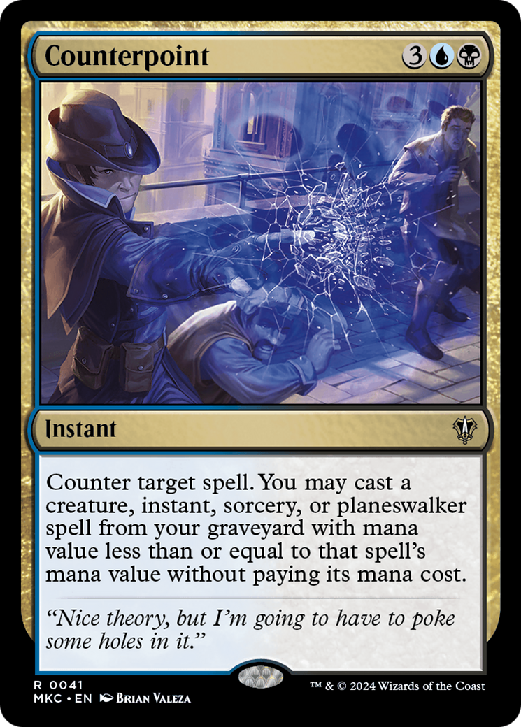Image of Counterpoint (MKC-041) - Murders at Karlov Manor Commander