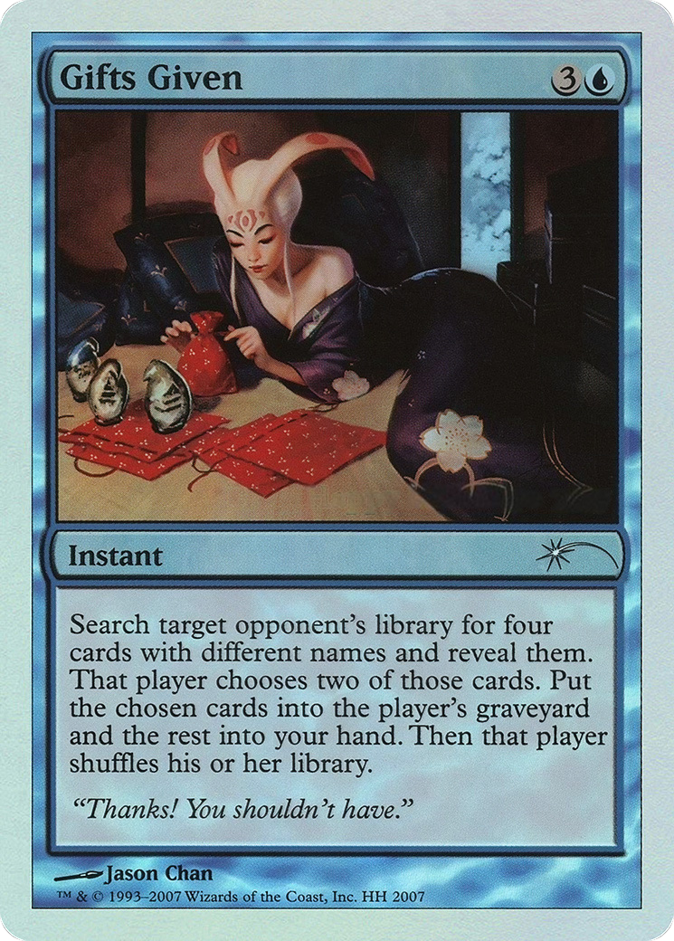Image of Gifts Given (HHO-07†) - Happy Holidays Foil