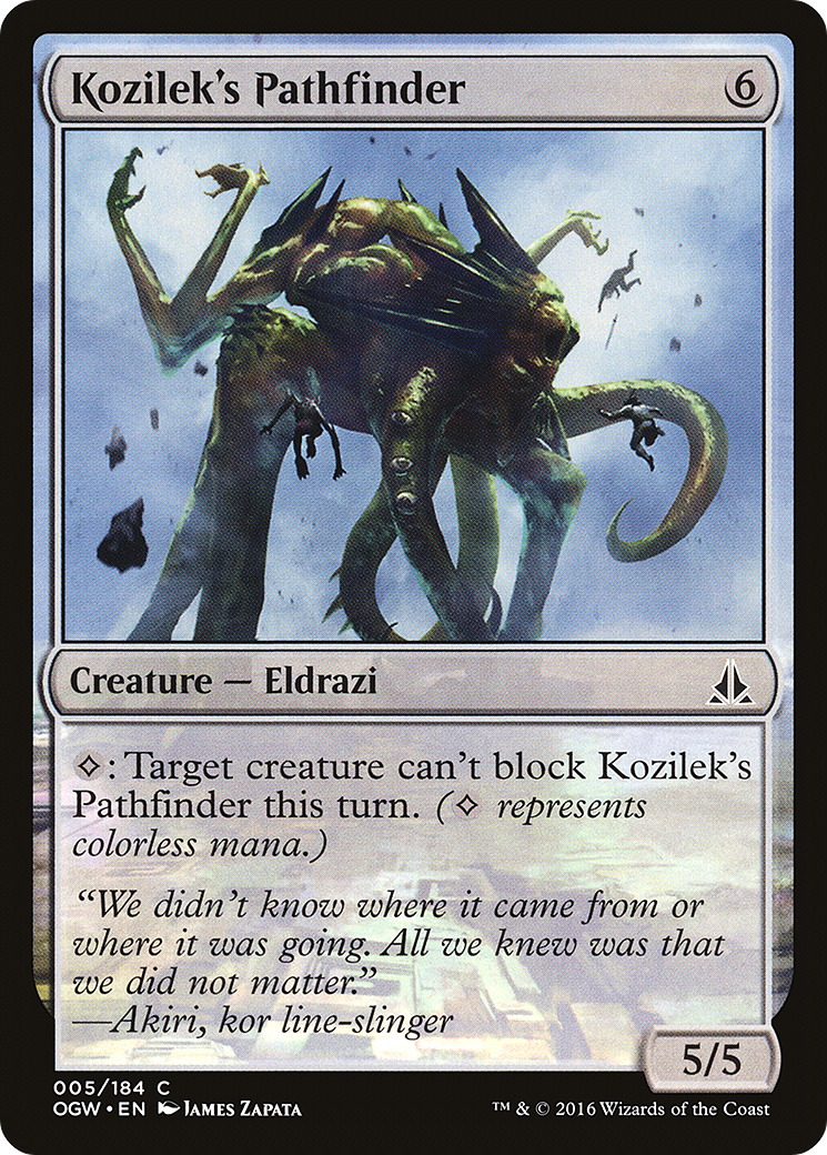 Image of Kozilek's Pathfinder (OGW-005) - Oath of the Gatewatch