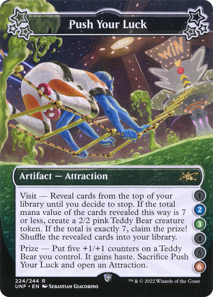 Image of Push Your Luck (2-3-6) (UNF-224) - Unfinity