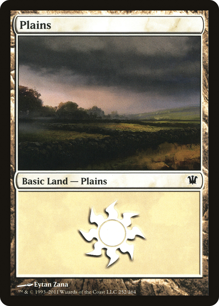 Image of Plains (252) (ISD-252) - Innistrad Foil