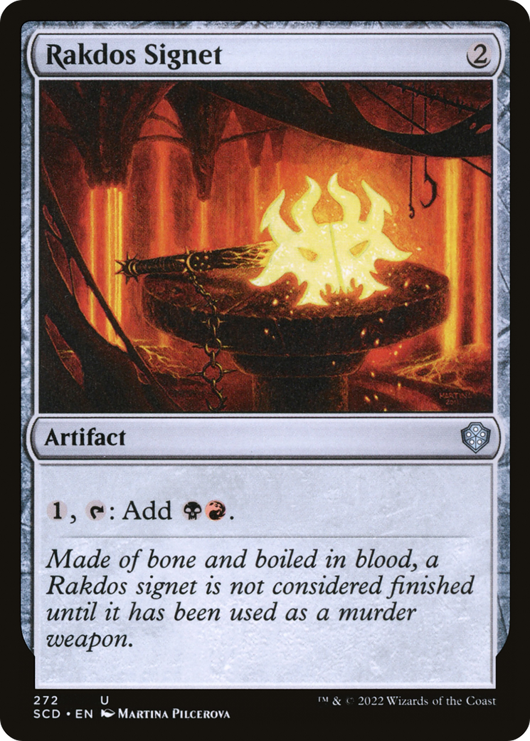 Image of Rakdos Signet (SCD-272) - Starter Commander Decks