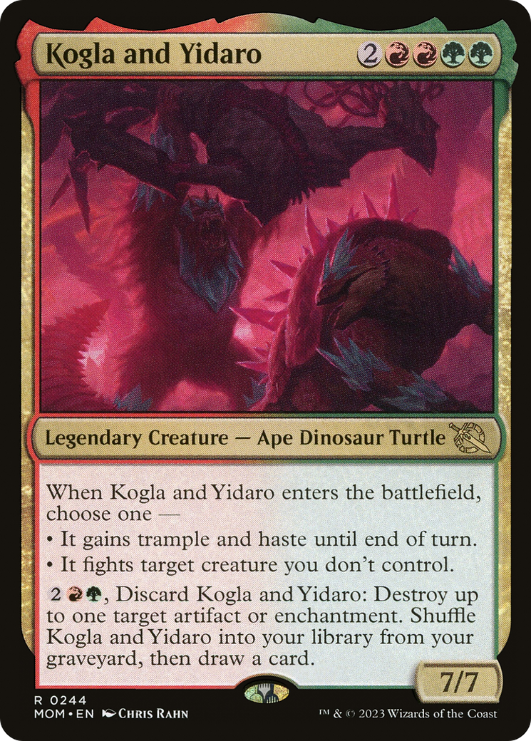 Image of Kogla and Yidaro (MOM-244) - March of the Machine Foil