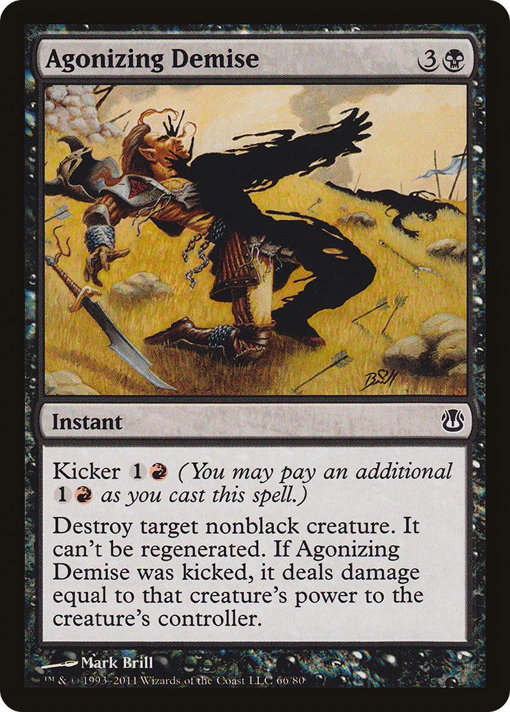 Image of Agonizing Demise (DDH-066) - Duel Decks: Ajani vs. Nicol Bolas