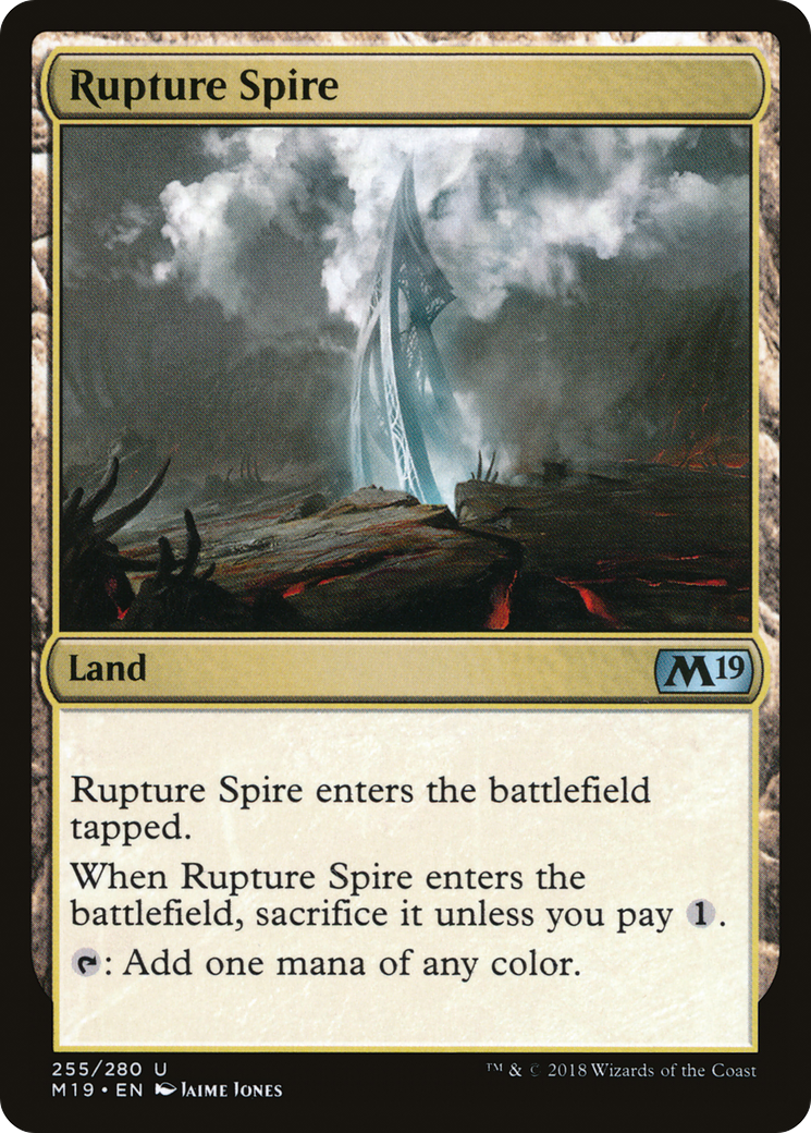 Image of Rupture Spire (M19-255) - Core Set 2019