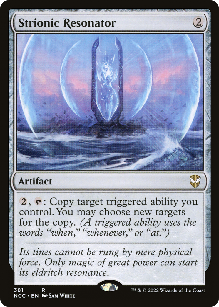 Image of Strionic Resonator (NCC-381) - New Capenna Commander