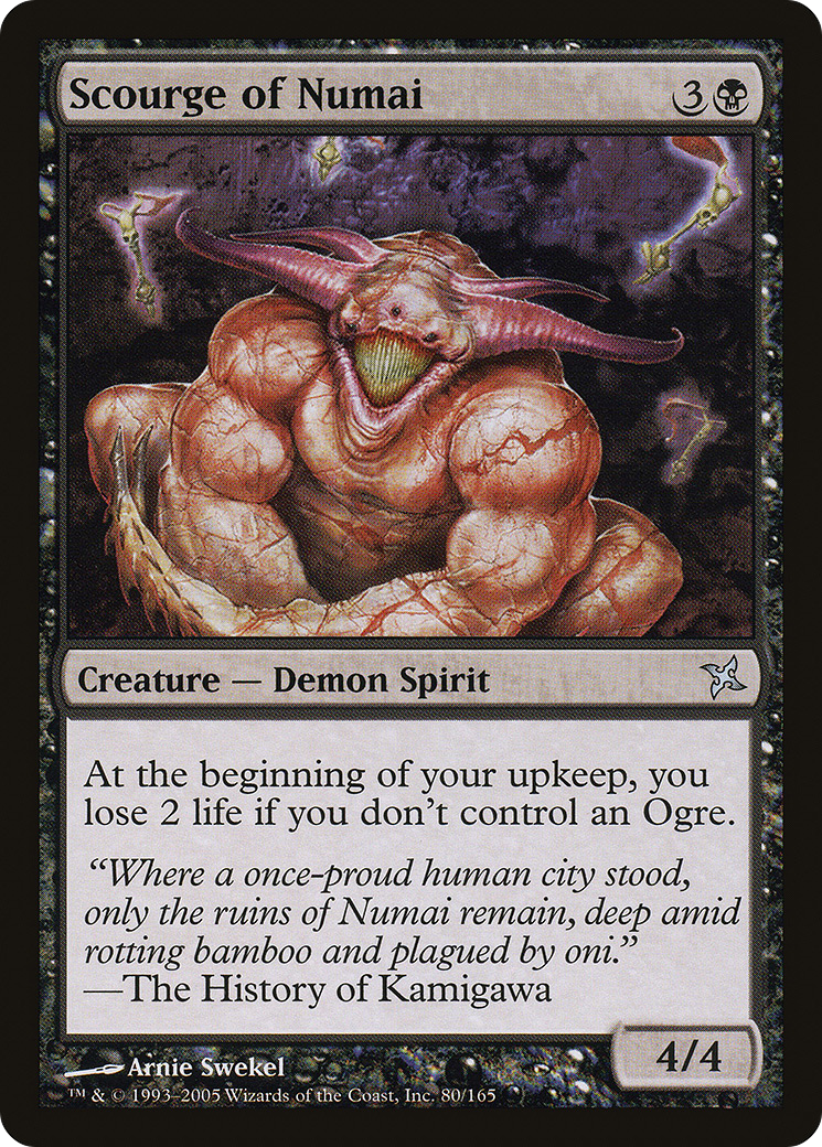 Image of Scourge of Numai (BOK-080) - Betrayers of Kamigawa