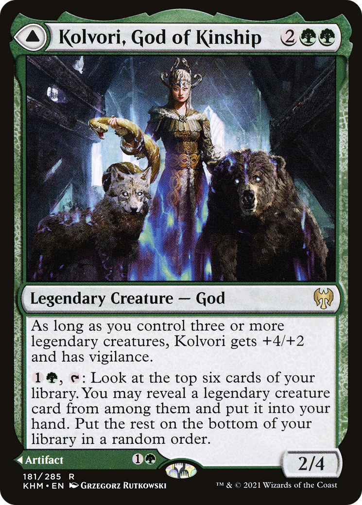 Image of Kolvori, God of Kinship (KHM-181) - Kaldheim