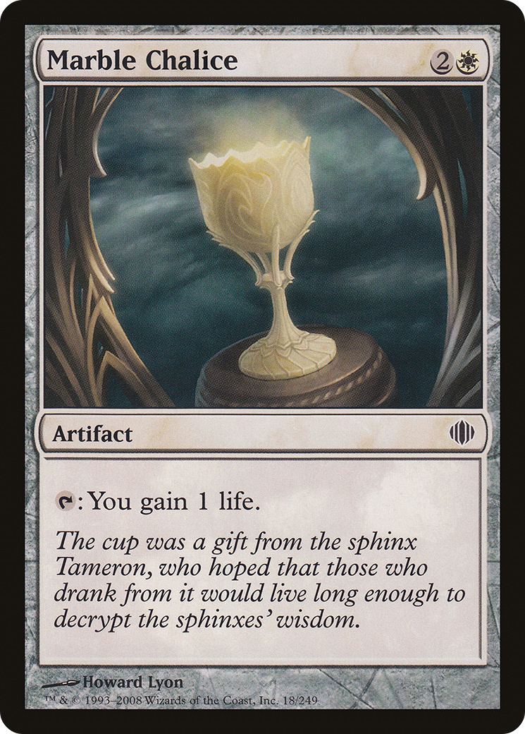 Image of Marble Chalice (ALA-018) - Shards of Alara