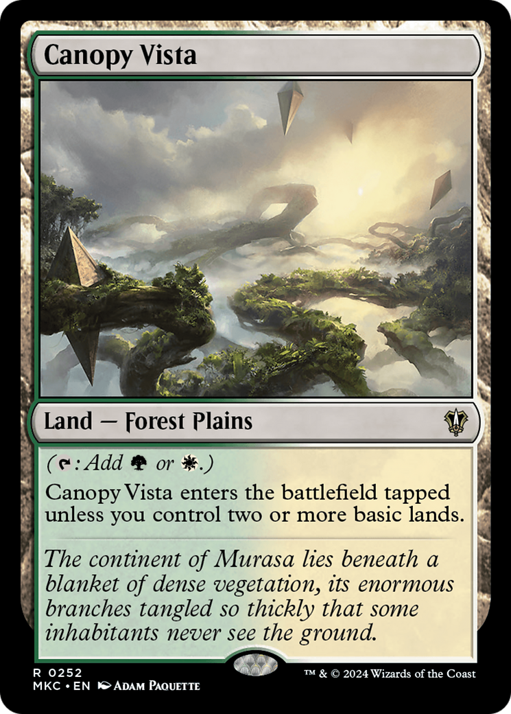 Image of Canopy Vista (MKC-252) - Murders at Karlov Manor Commander