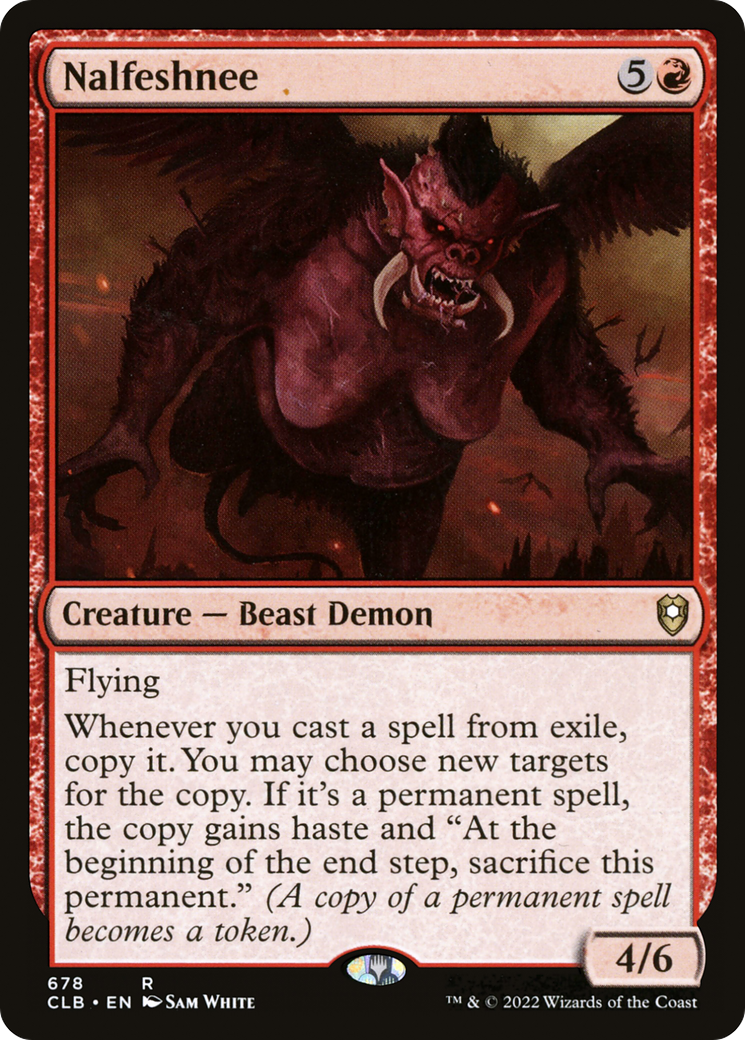 Image of Nalfeshnee (CLB-678) - Commander Legends: Battle for Baldur's Gate