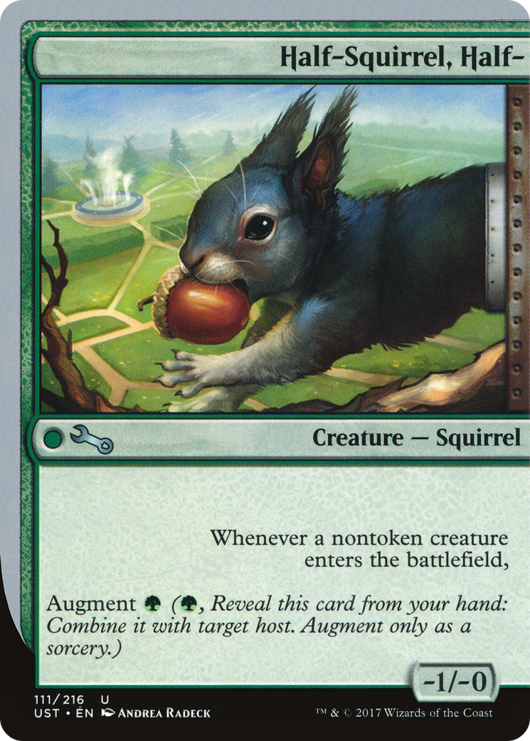 Image of Half-Squirrel, Half- (UST-111) - Unstable Foil