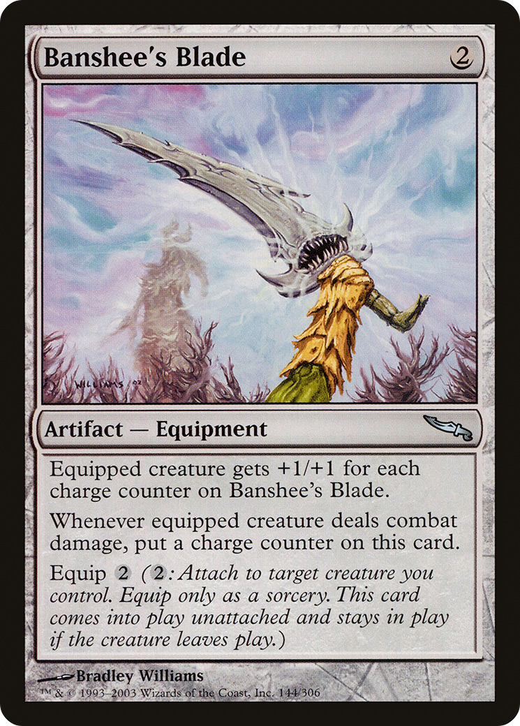 Image of Banshee's Blade (MRD-144) - Mirrodin