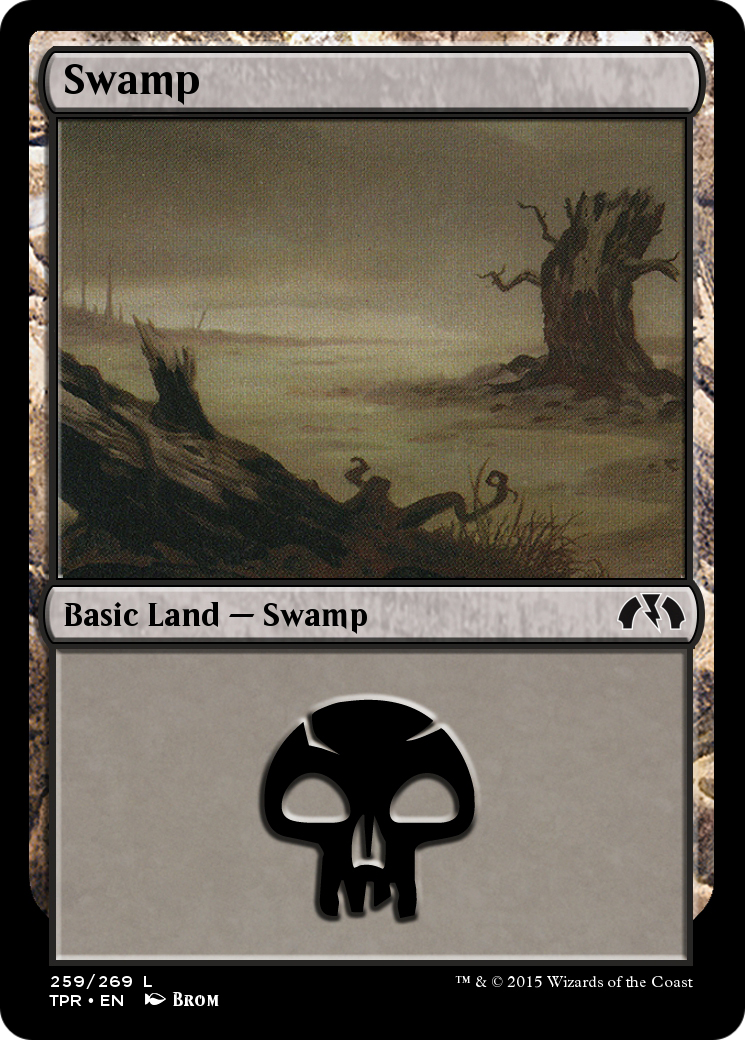 Image of Swamp (TPR-259) - Tempest Remastered Foil