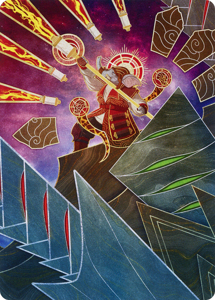 Image of Quintorius, Loremaster // Quintorius, Loremaster (AMOM-063) - March of the Machine Art Series (Borderless)
