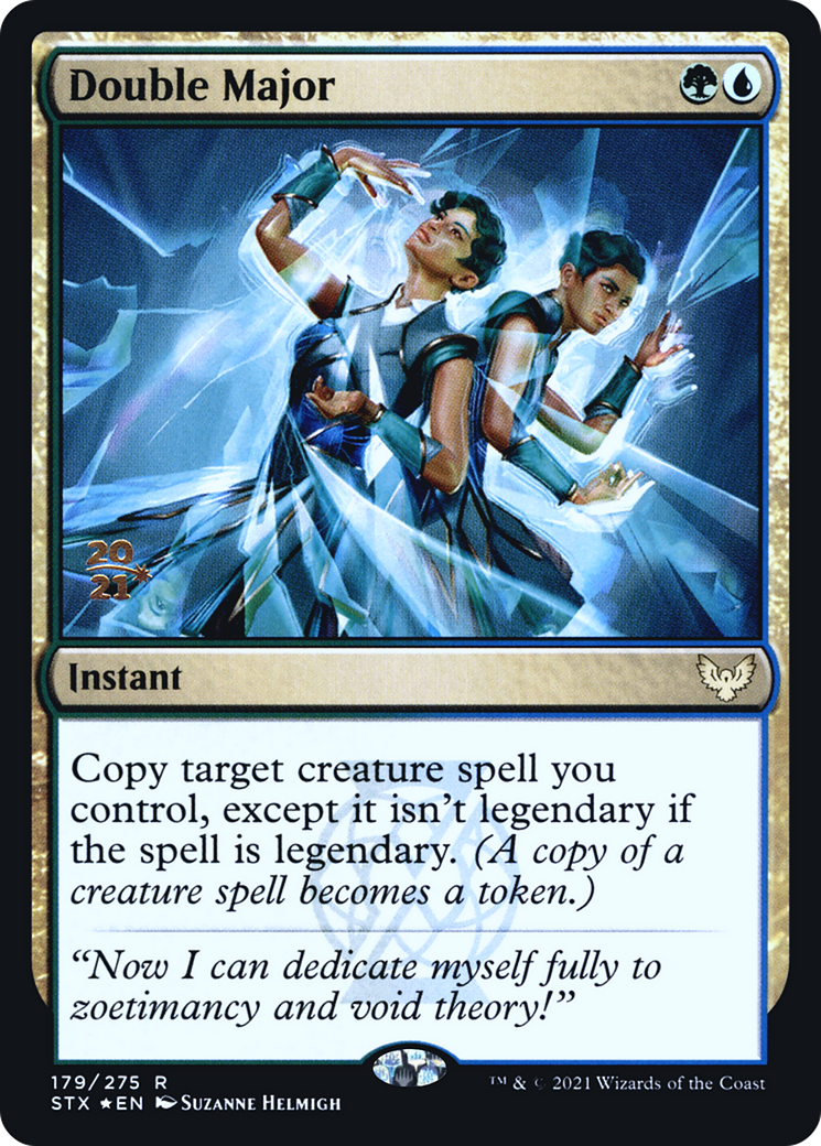 Image of Double Major (PRE-179S) - Strixhaven: School of Mages Promos Foil