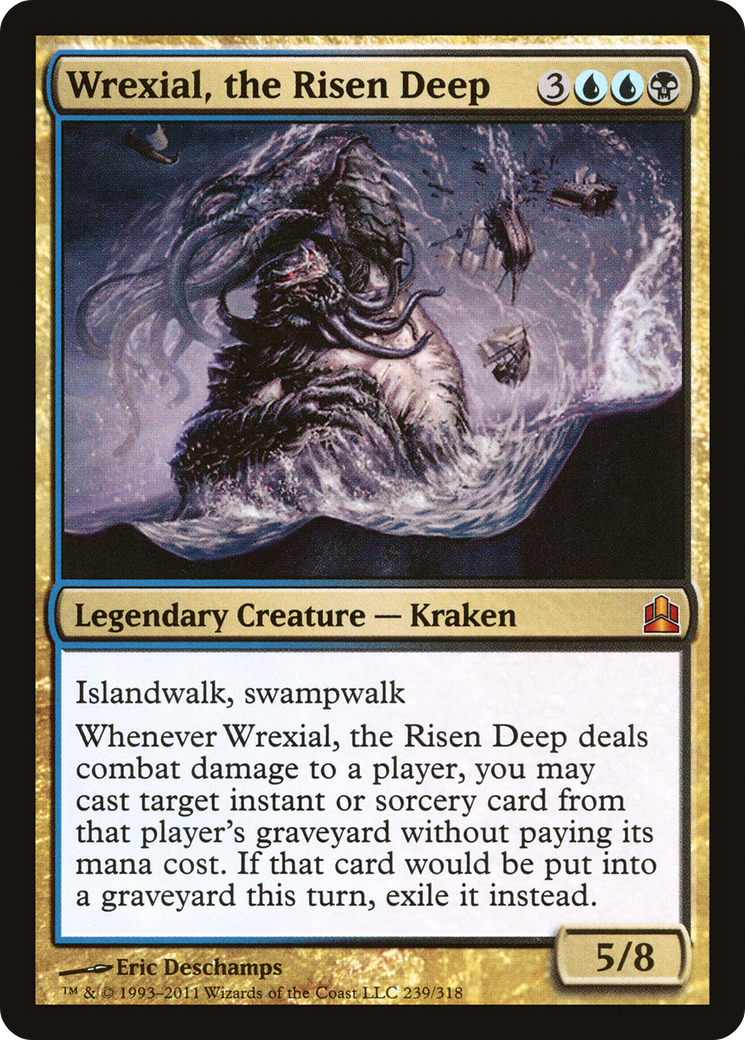 Image of Wrexial, the Risen Deep (CMD-239) - Commander 2011