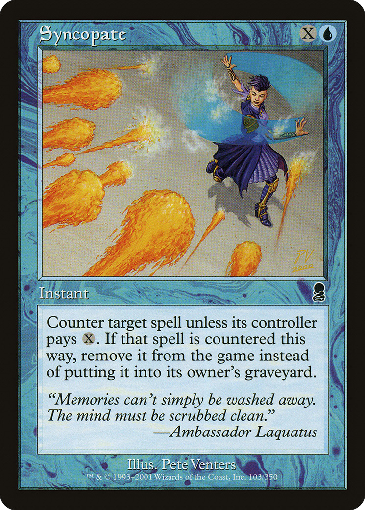 Image of Syncopate (ODY-103) - Odyssey Foil