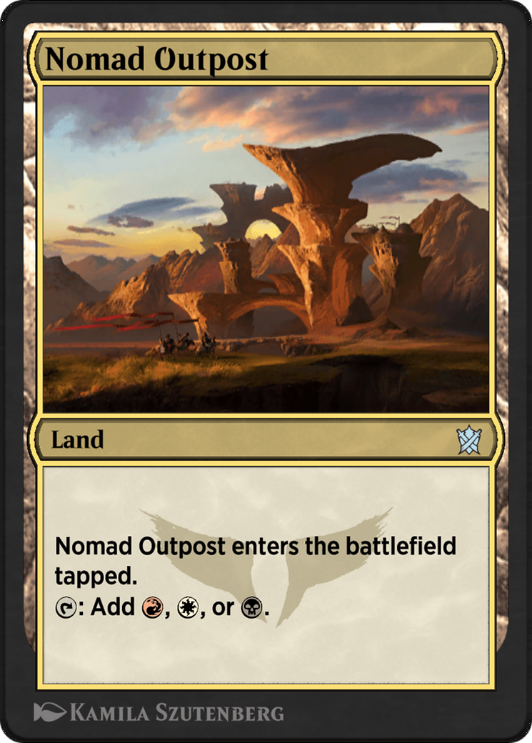 Image of Nomad Outpost (KTK-237Y) - Khans of Tarkir