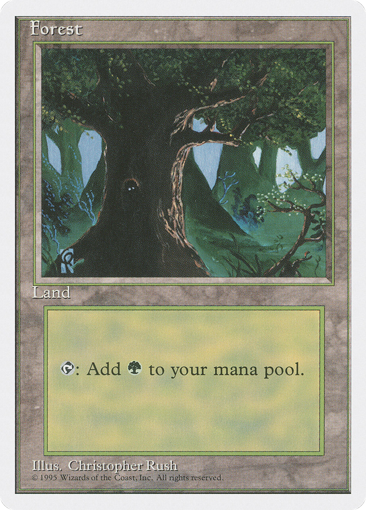 Image of Forest (C) (4ED-378) - Fourth Edition