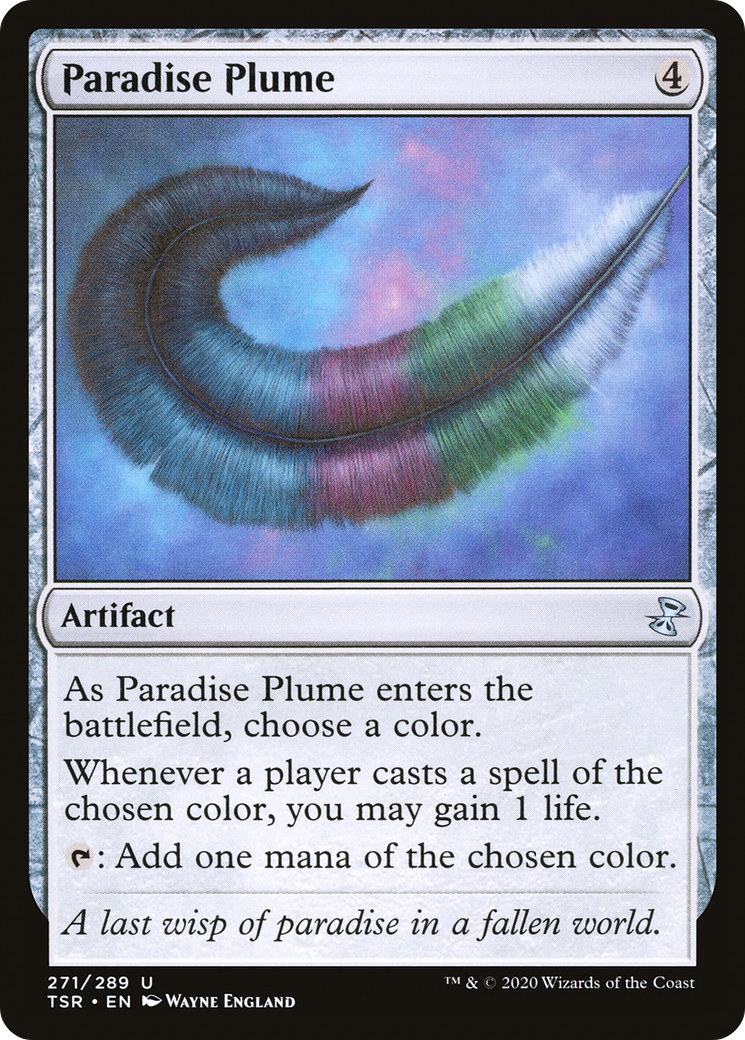 Image of Paradise Plume (TSR-271) - Time Spiral Remastered Foil