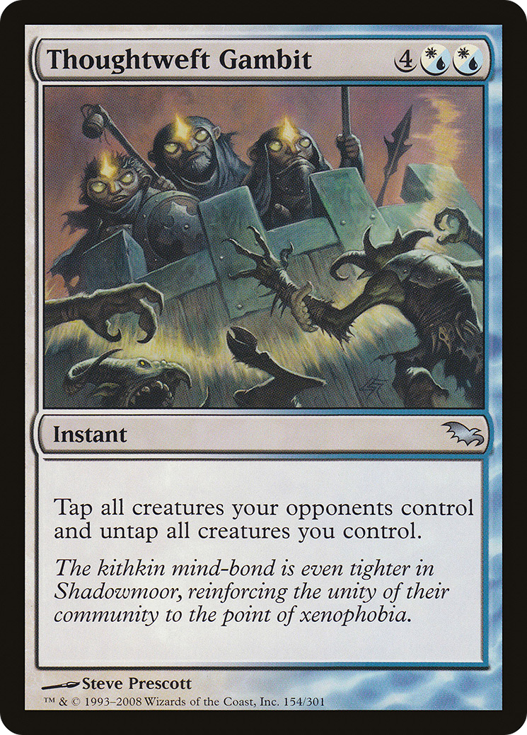 Image of Thoughtweft Gambit (SHM-154) - Shadowmoor