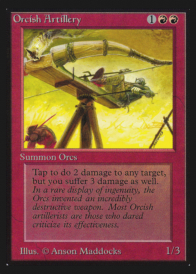 Image of Orcish Artillery (IE) (IED-) - Intl. Collectors' Edition