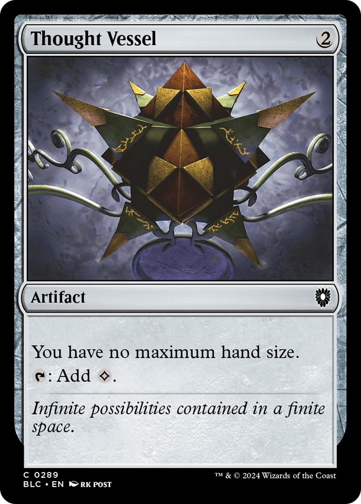 Image of Thought Vessel (BLC-289) - Bloomburrow Commander
