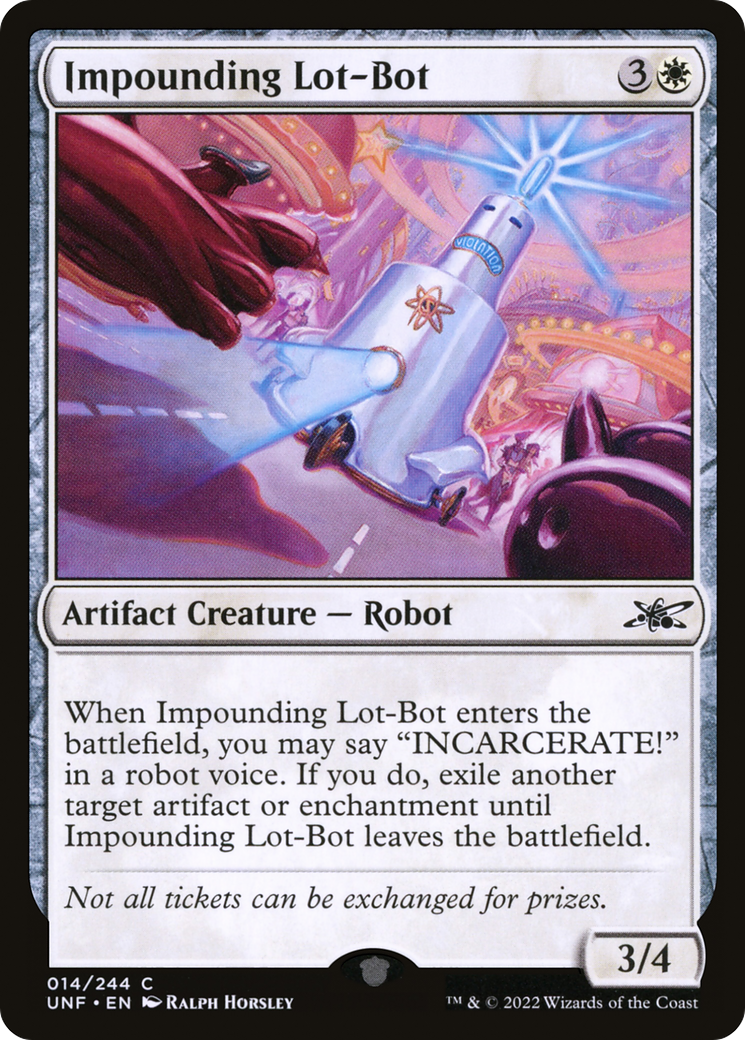 Image of Impounding Lot-Bot (UNF-014) - Unfinity