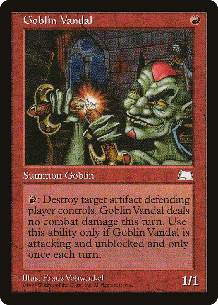 Image of Goblin Vandal (WTH-) - Weatherlight
